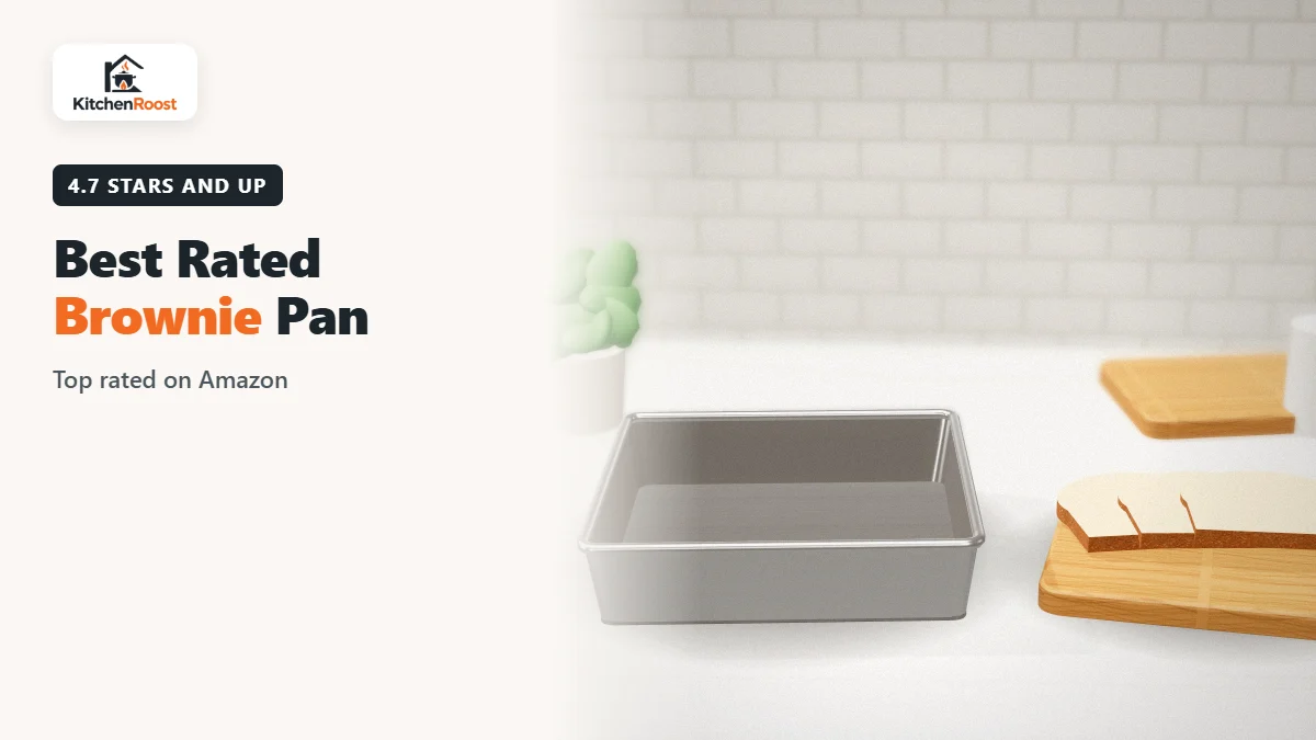 Best rated brownie pan in an American kitchen