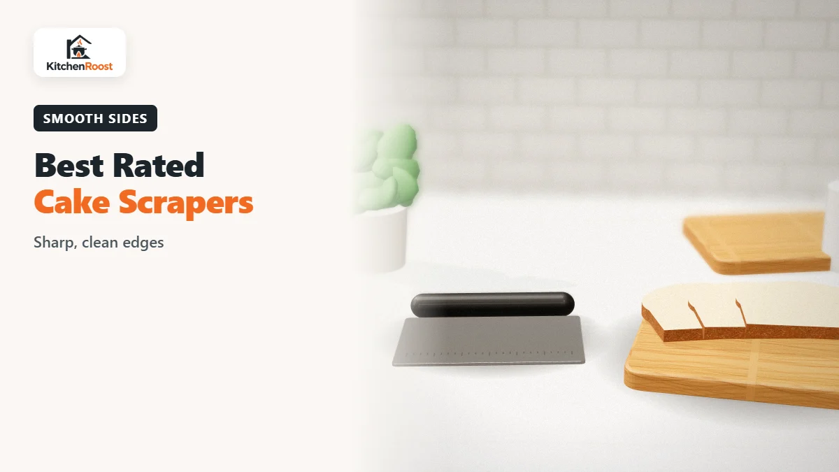 Best rated cake scraper in an American kitchen