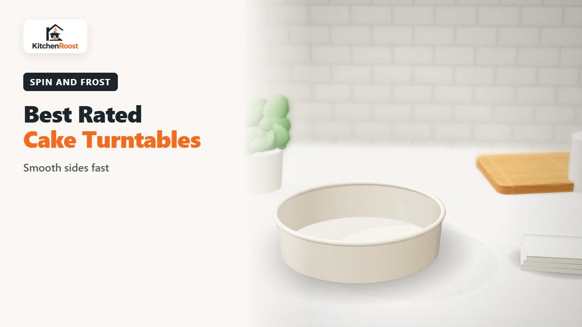 Best rated cake turntable in an American kitchen