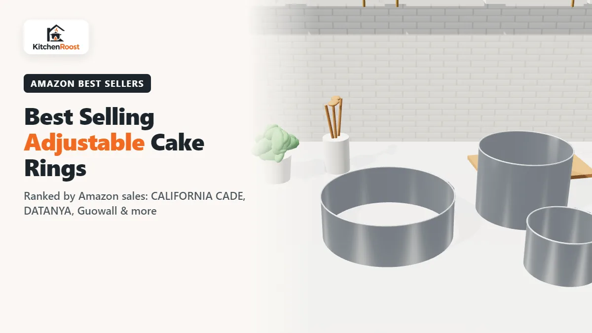 Best selling adjustable cake rings in different sizes