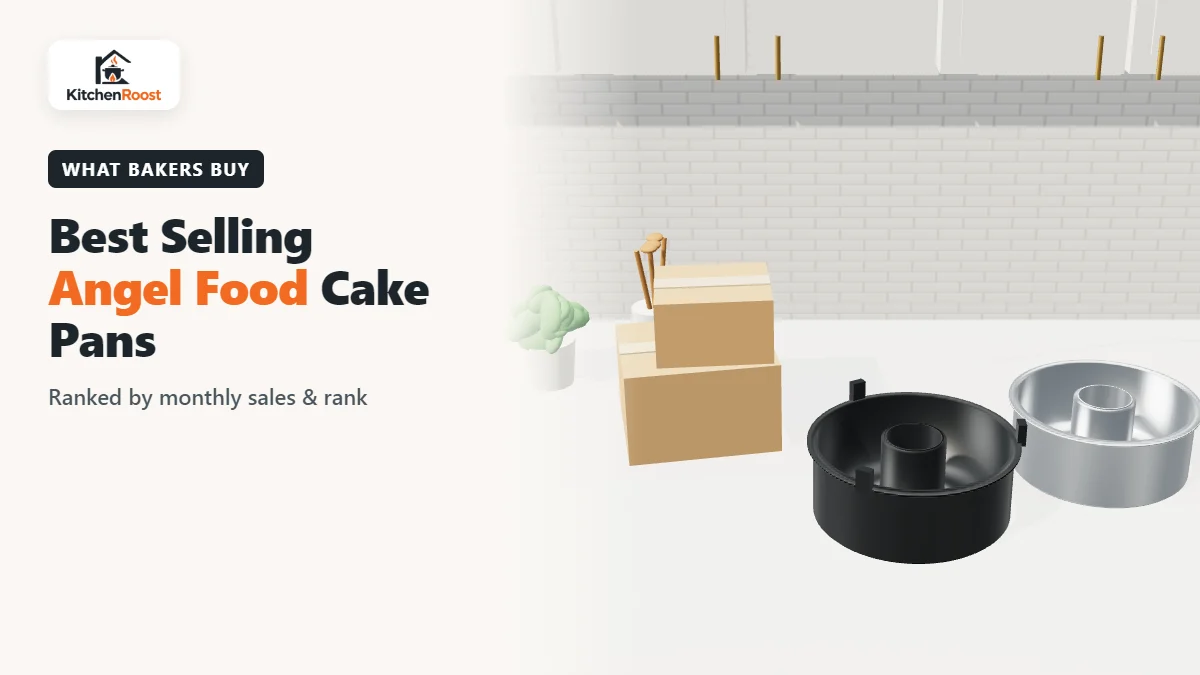 Best selling angel food cake pan in an American kitchen