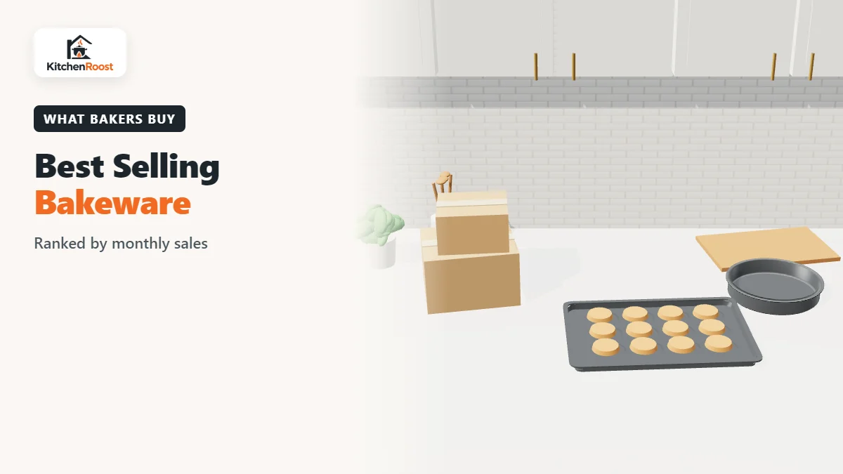 Best selling bakeware in an American kitchen