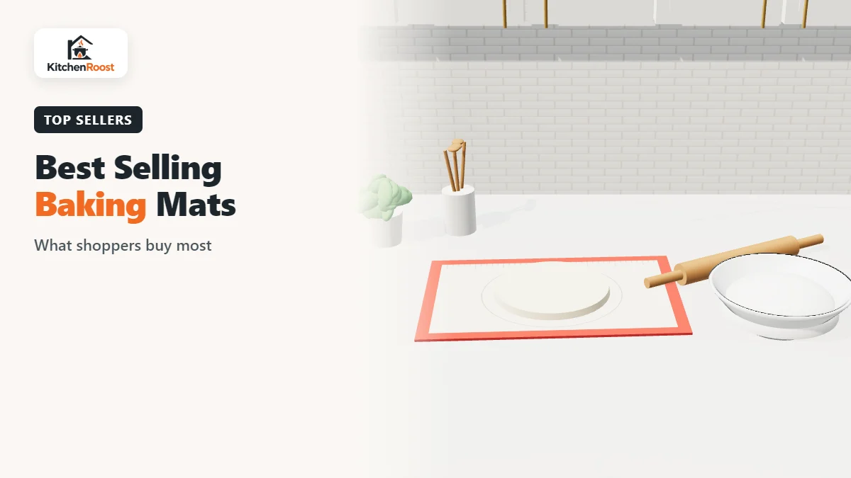 Best selling baking mat in an American kitchen