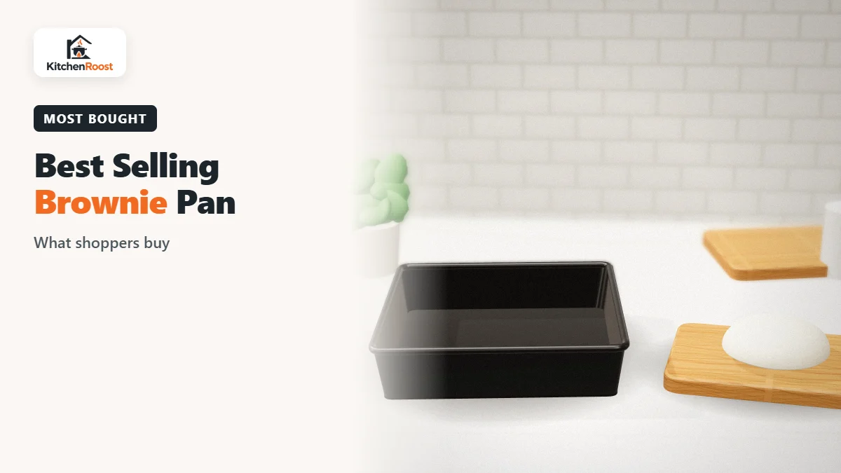 Best selling brownie pan in an American kitchen