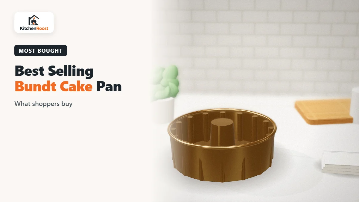 Best selling bundt cake pan in an American kitchen
