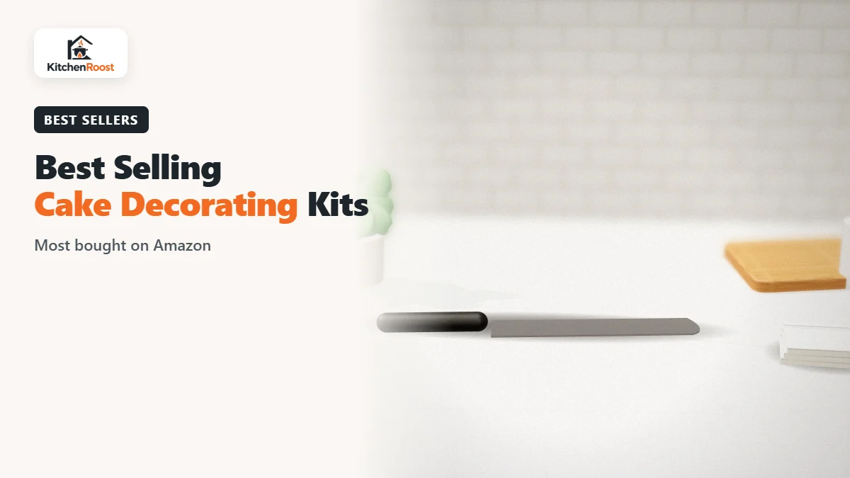 Best selling cake decorating kit in an American kitchen