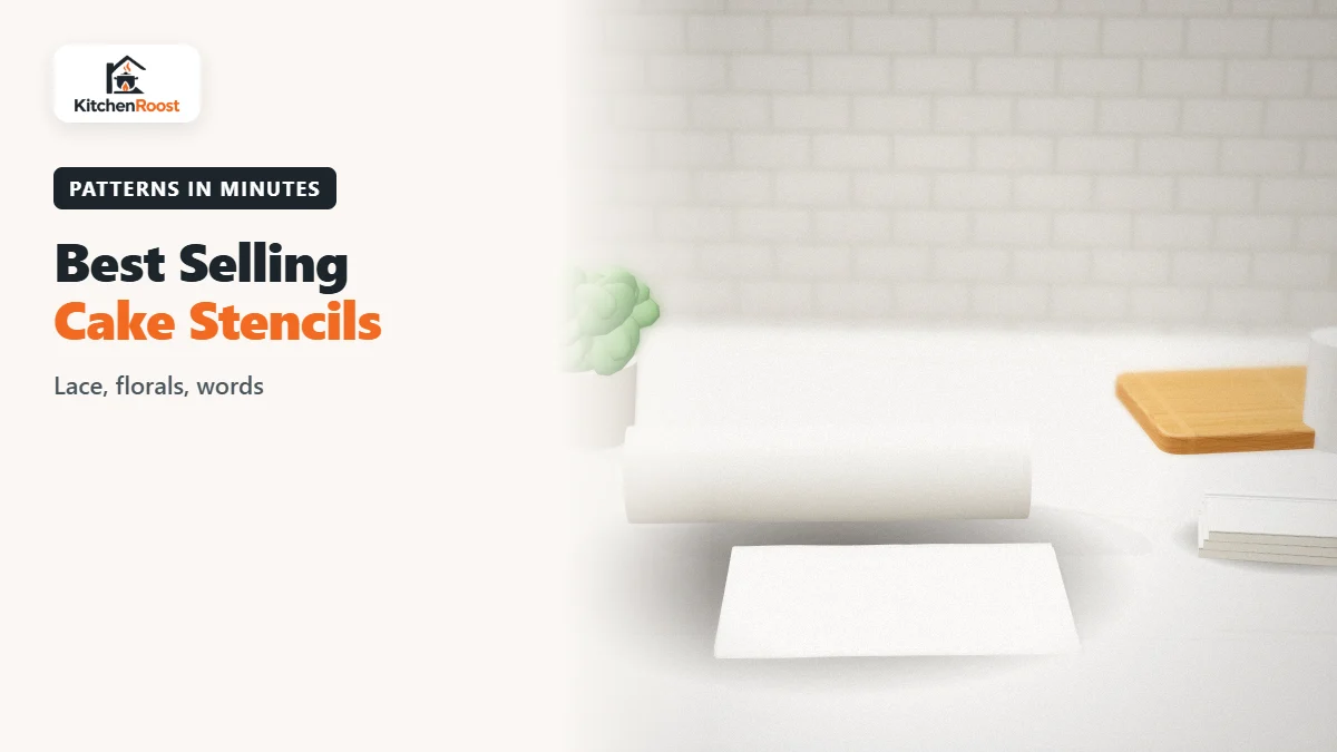 Best selling cake stencils in an American kitchen