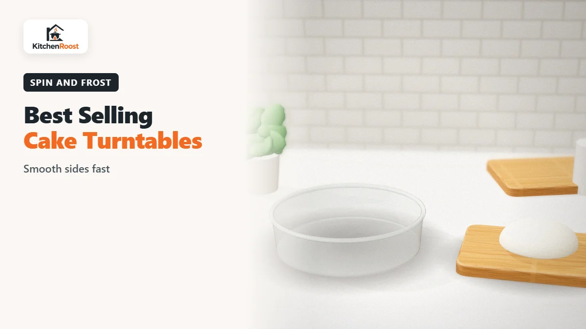 Best selling cake turntable in an American kitchen
