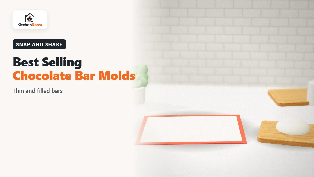 Best selling chocolate bar mold in an American kitchen