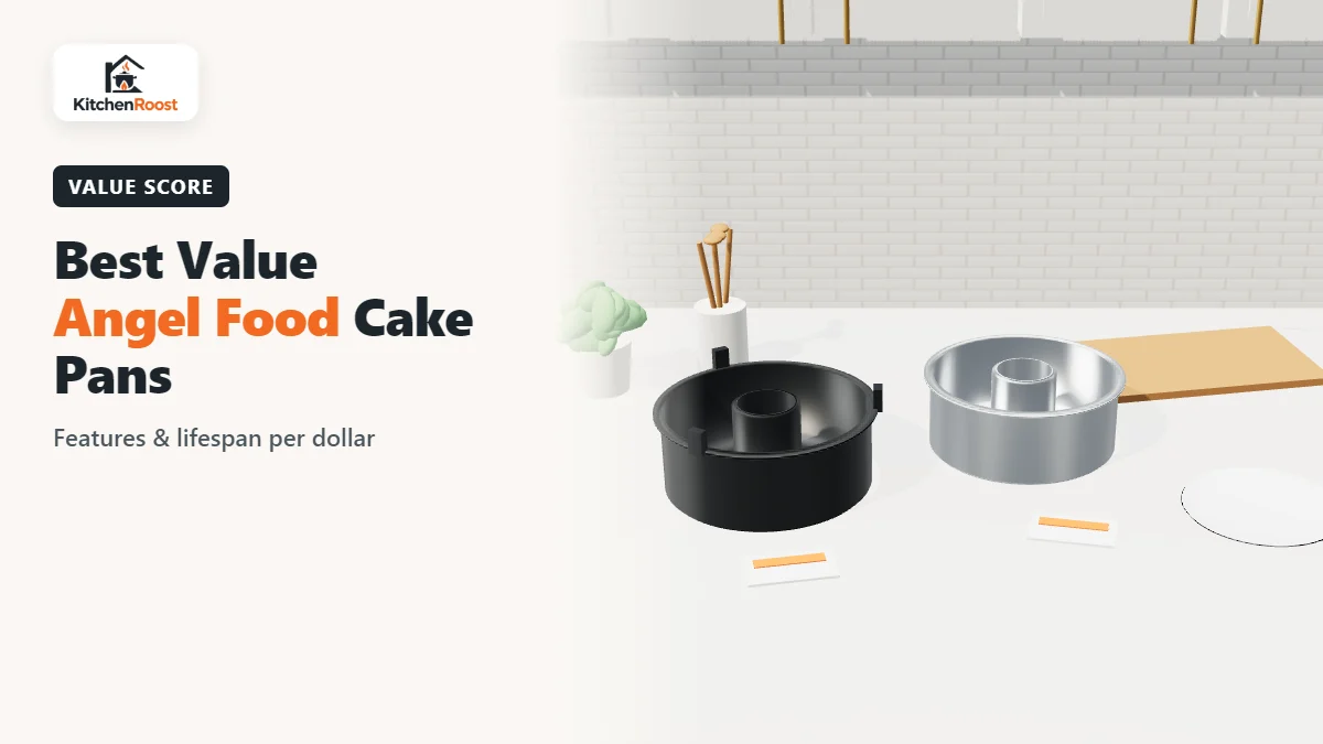 Best value angel food cake pan in an American kitchen