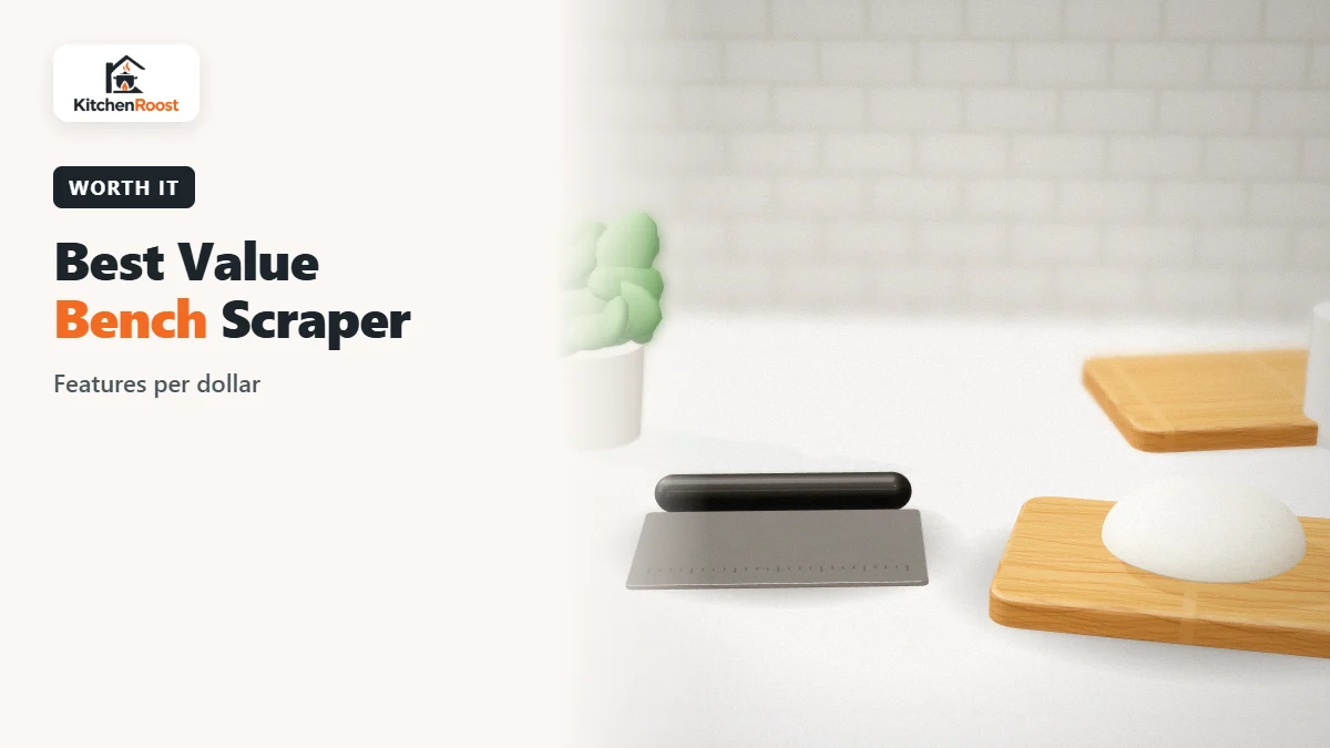Best value bench scraper in an American kitchen