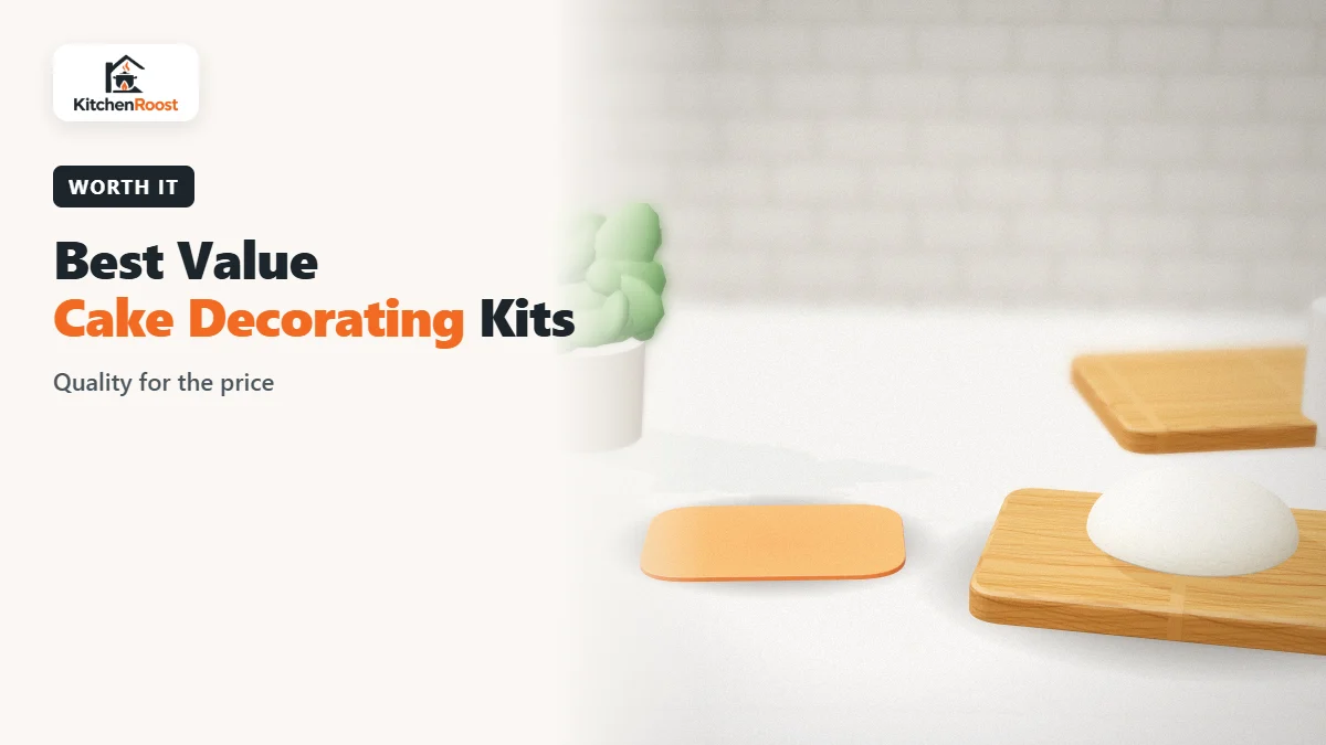 Best value cake decorating kit in an American kitchen
