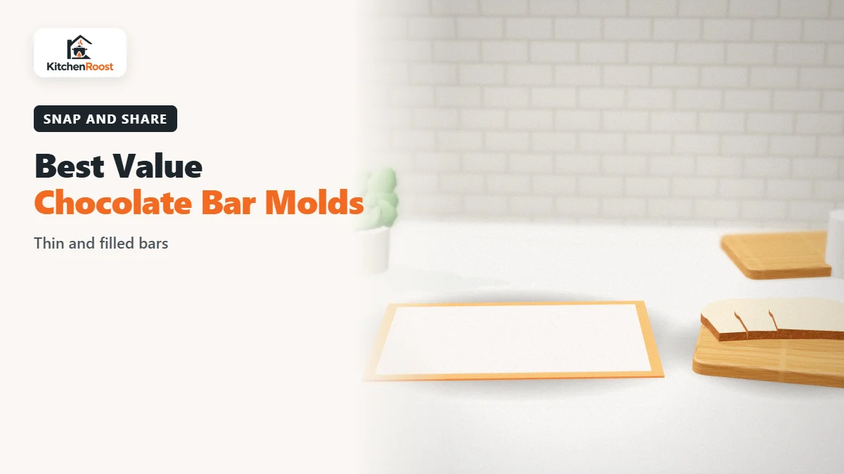 Best value chocolate bar mold in an American kitchen