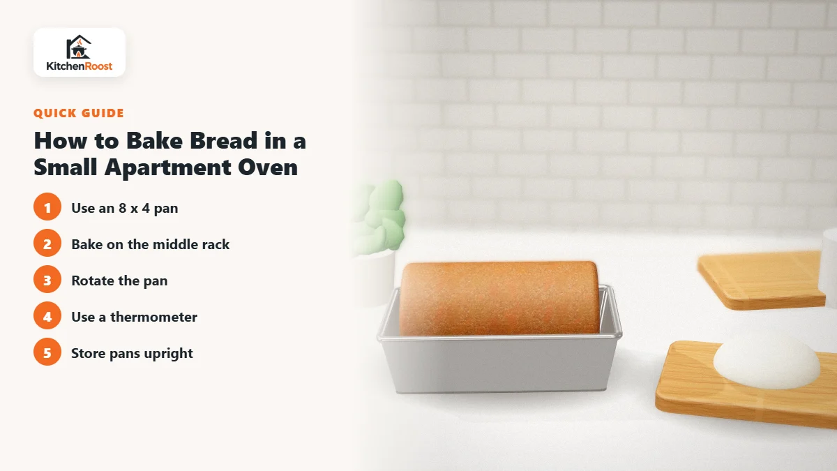 How to Bake Bread in a Small Apartment Oven - best bread pan for apartments