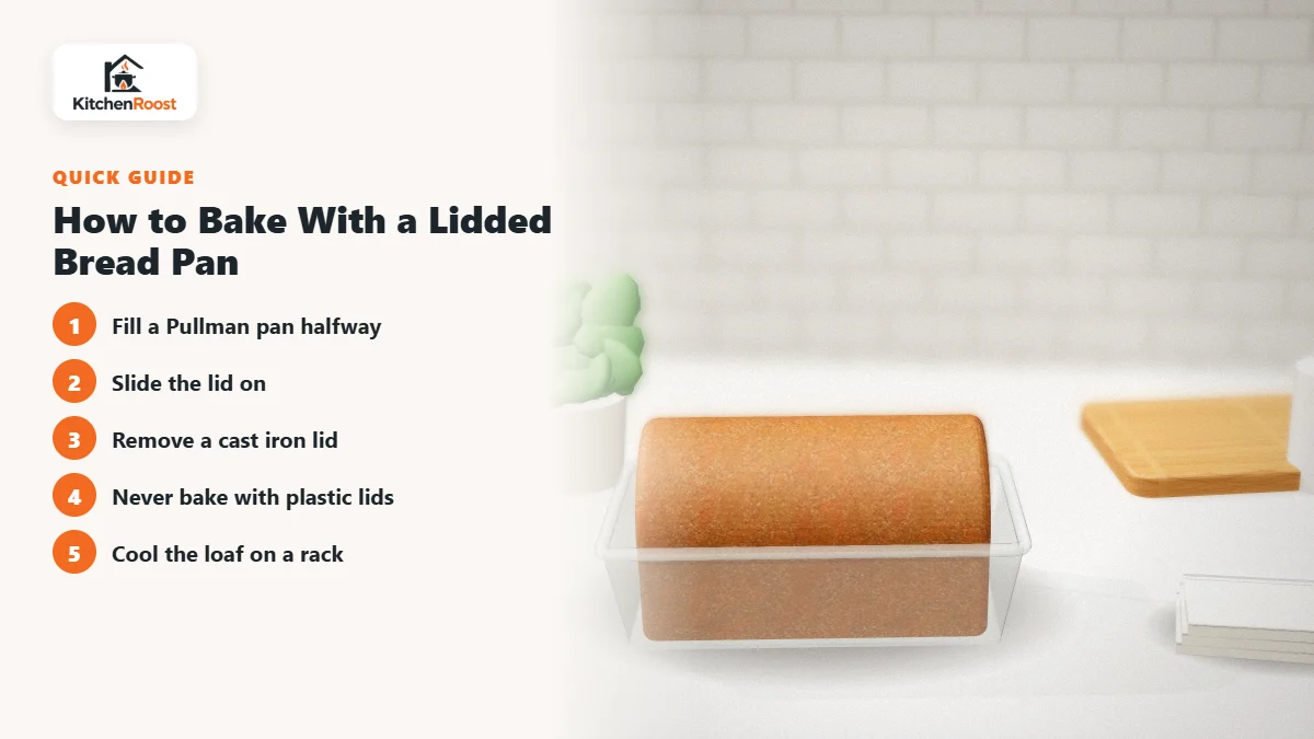 How to Bake With a Lidded Bread Pan - best bread pan lid