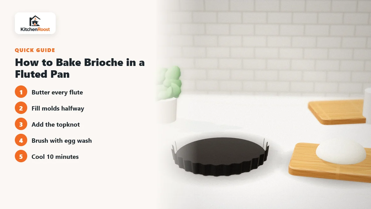 How to Bake Brioche in a Fluted Pan - best brioche pan