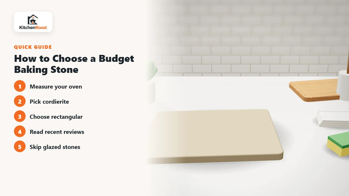 How to Choose a Budget Baking Stone - best budget baking stone