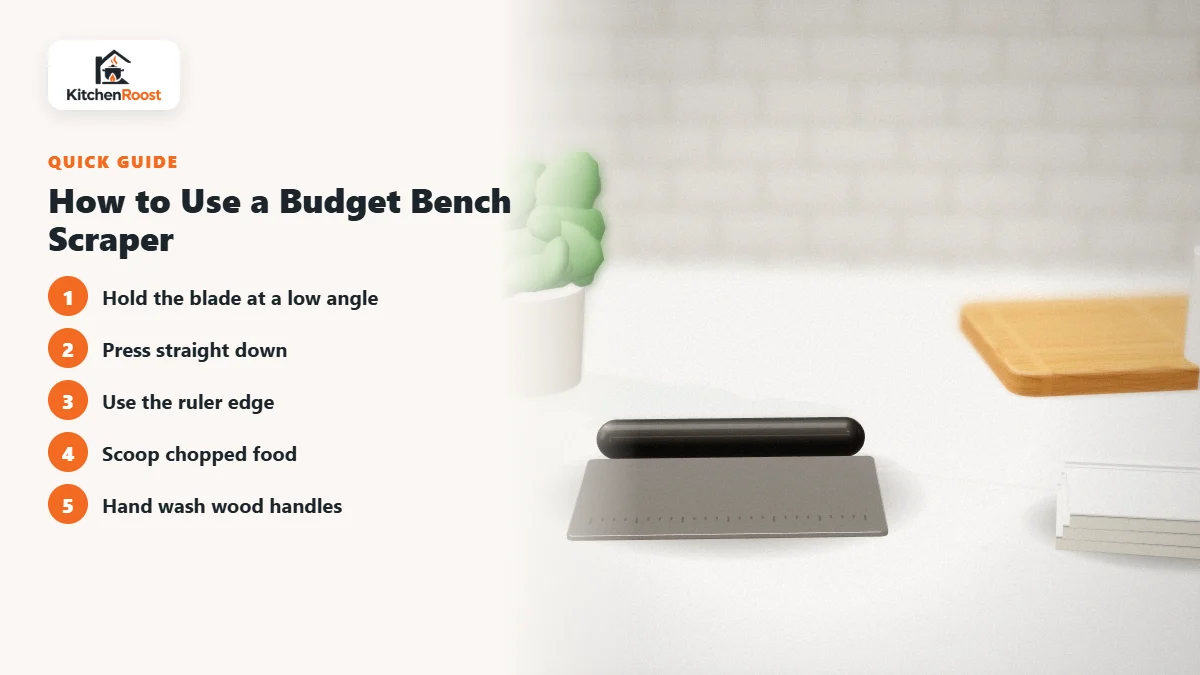 How to Use a Budget Bench Scraper - best budget bench scraper