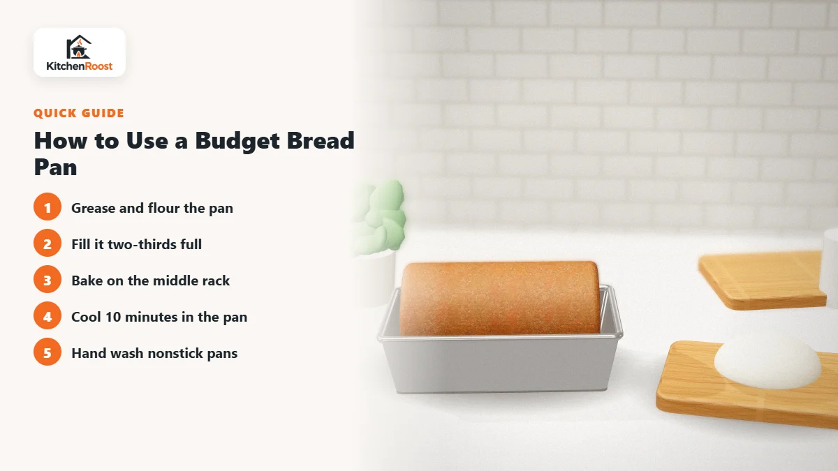 How to Use a Budget Bread Pan - best budget bread pan