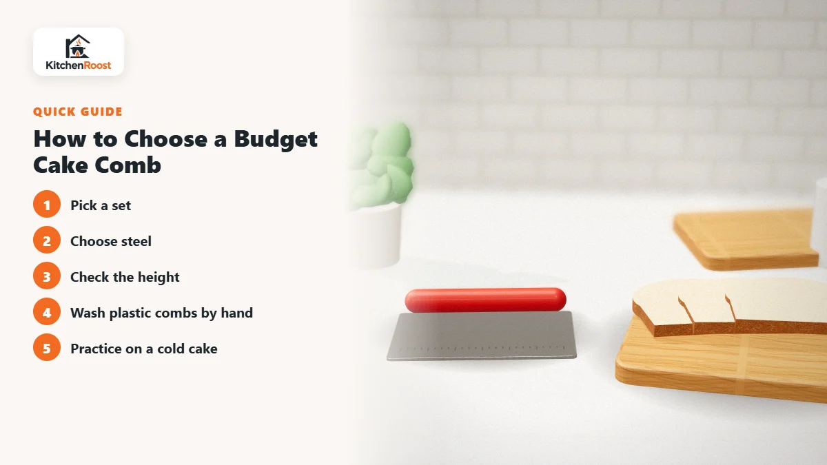 How to Choose a Budget Cake Comb - best budget cake comb