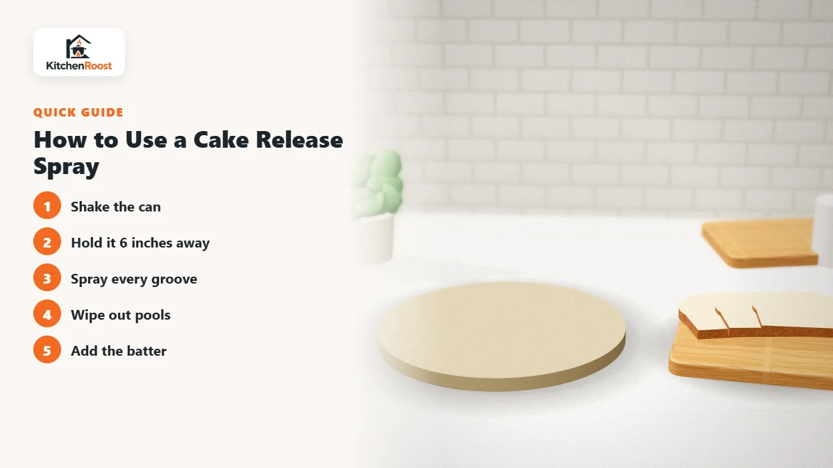How to Use a Cake Release Spray - best budget cake release spray