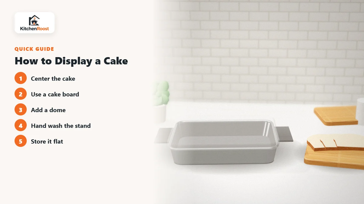 How to Display a Cake - best budget cake stand