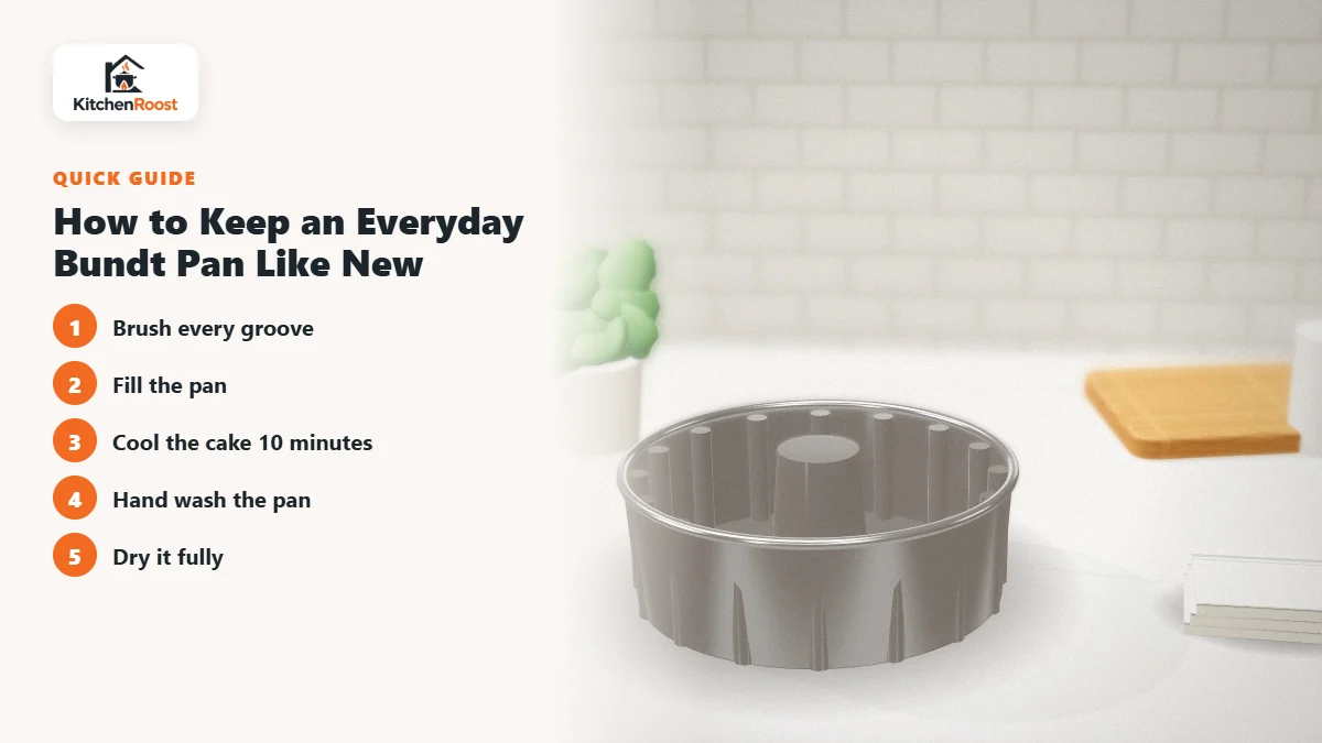 How to Keep an Everyday Bundt Pan Like New - best bundt pan for everyday use
