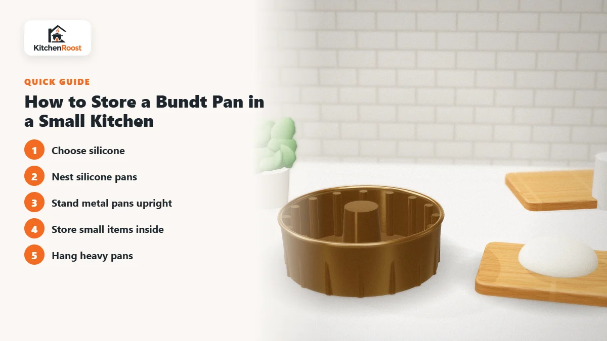 How to Store a Bundt Pan in a Small Kitchen - best bundt pan for small spaces