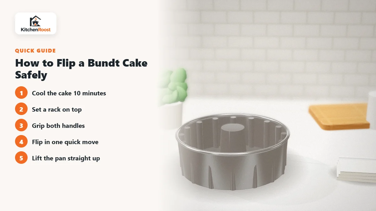 How to Flip a Bundt Cake Safely - best bundt pan handle