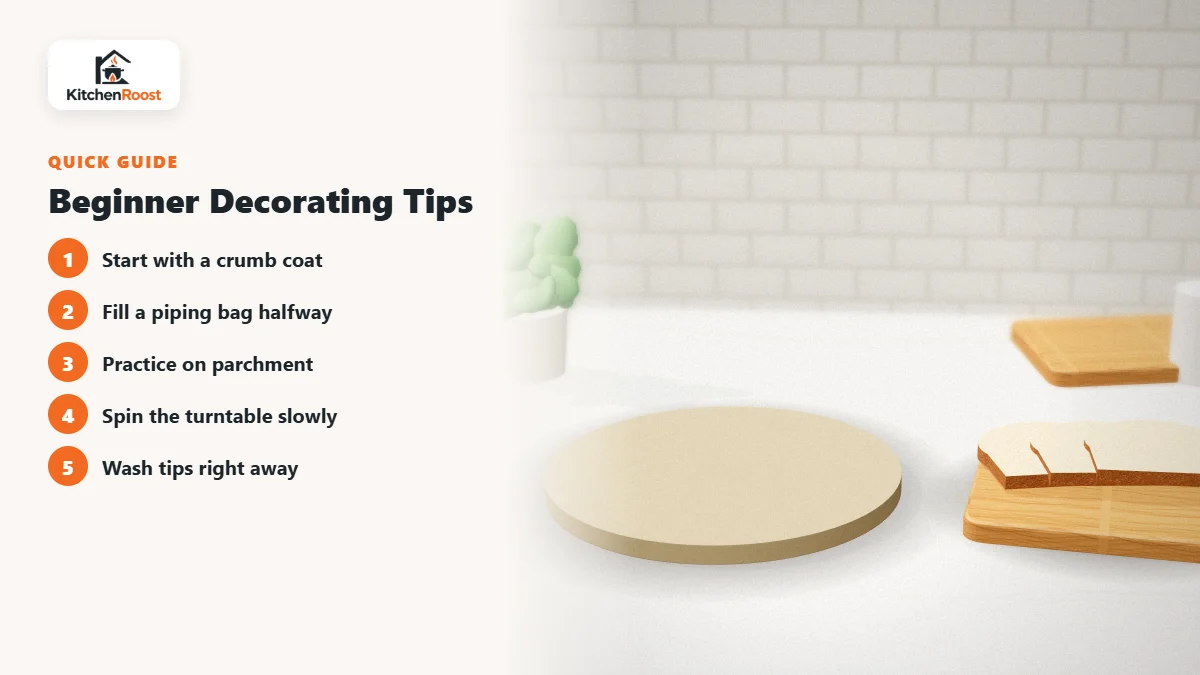 Beginner Decorating Tips - best cake decorating kit for beginners