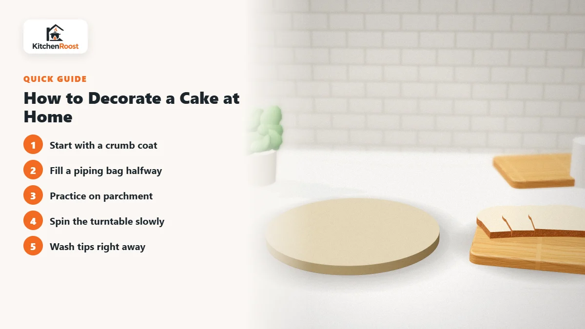How to Decorate a Cake at Home - best cake decorating kit for home