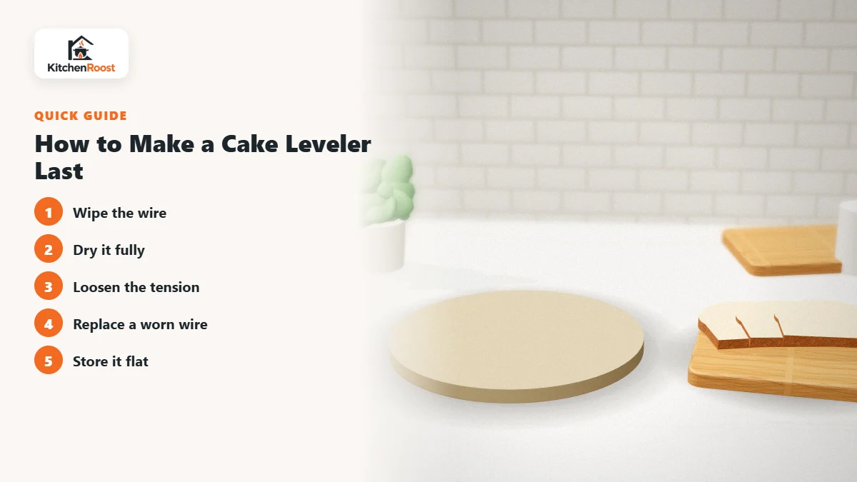 How to Make a Cake Leveler Last - best cake leveler for everyday use