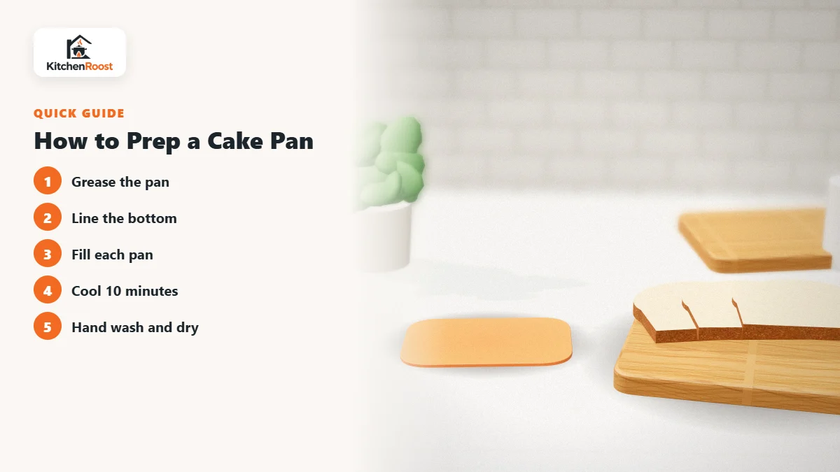 How to Prep a Cake Pan - best cake pan for beginners