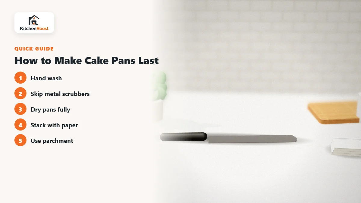How to Make Cake Pans Last - best cake pan for everyday use