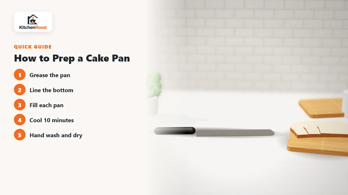 How to Prep a Cake Pan - best cake pan for home