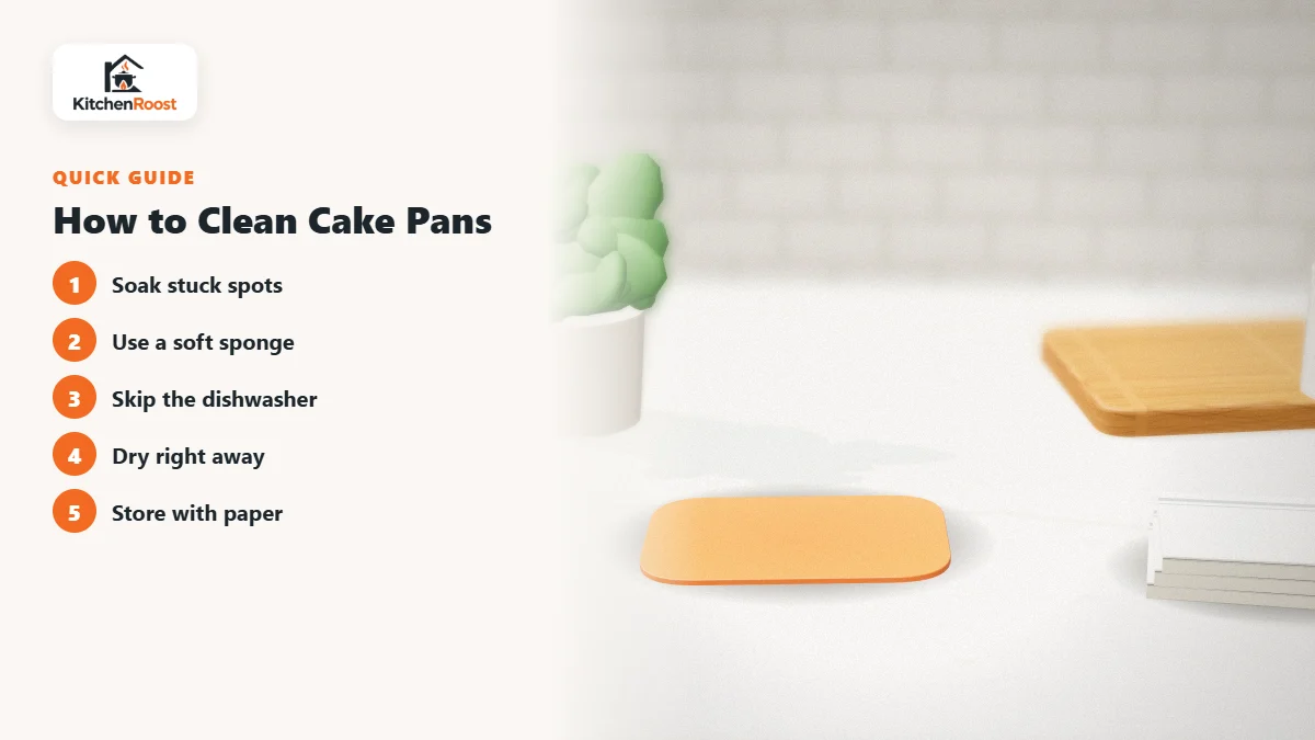 How to Clean Cake Pans - best cake pan for home use