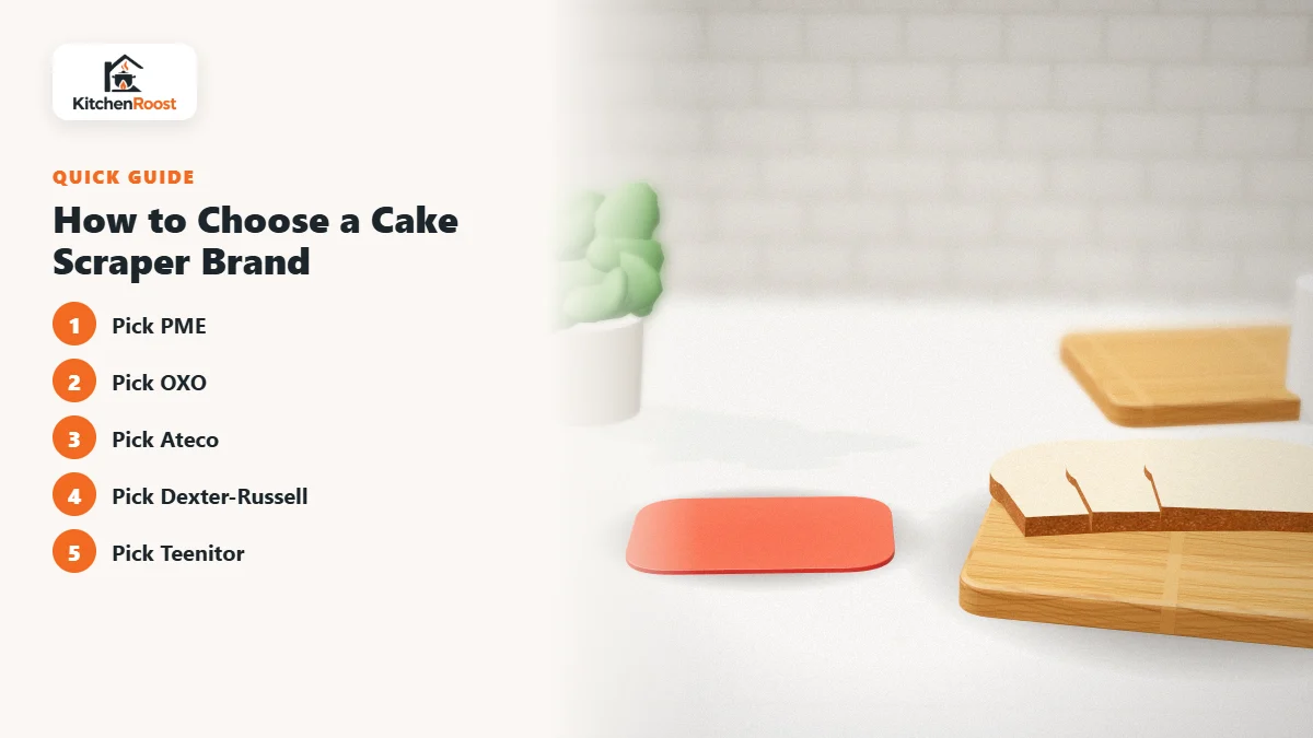 How to Choose a Cake Scraper Brand - best cake scraper brands