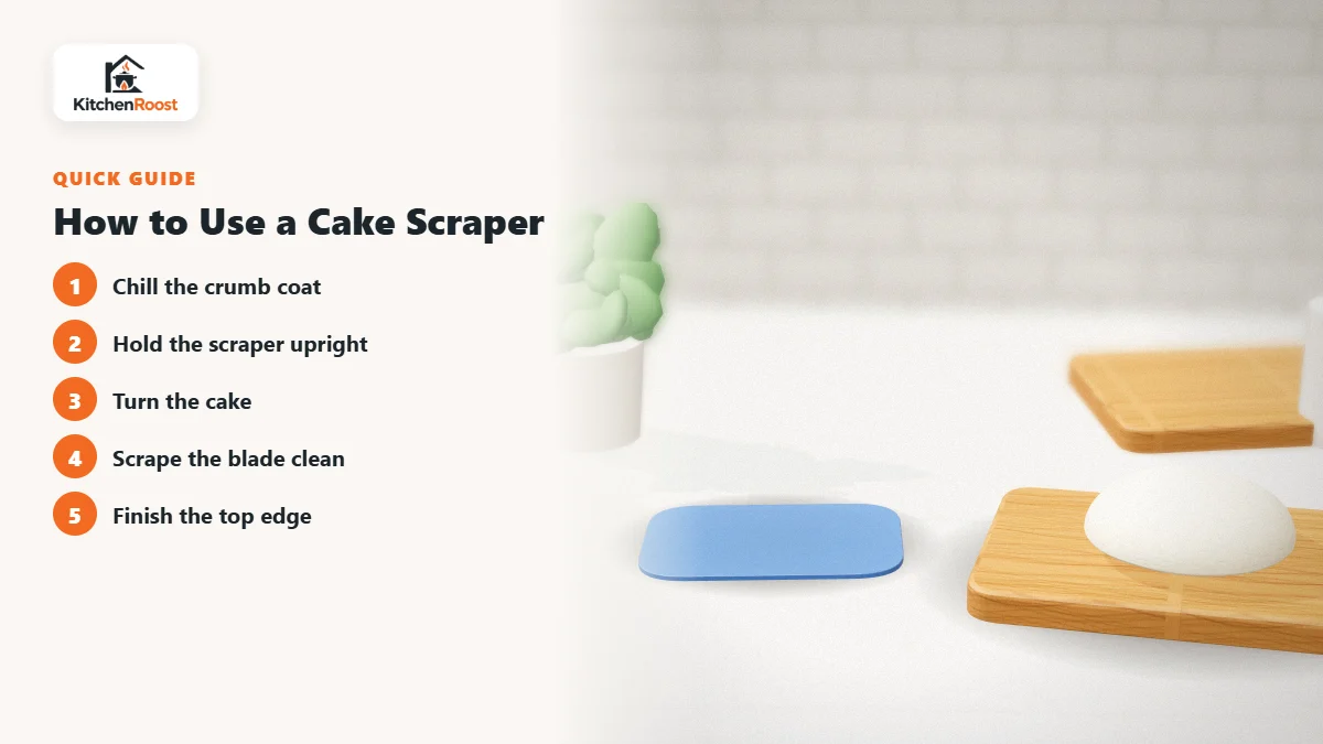 How to Use a Cake Scraper - best cake scraper for home