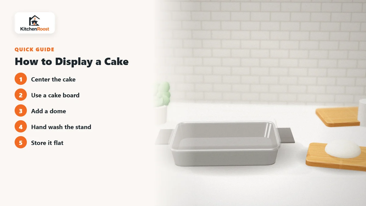 How to Display a Cake - best cake stand 2026