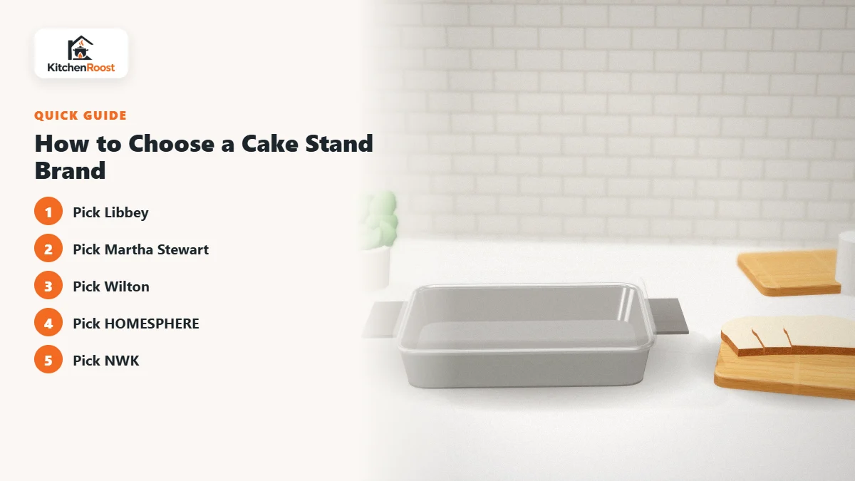 How to Choose a Cake Stand Brand - best cake stand brands