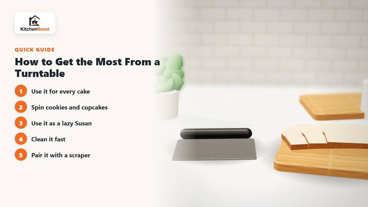 How to Get the Most From a Turntable - best cake turntable for the money
