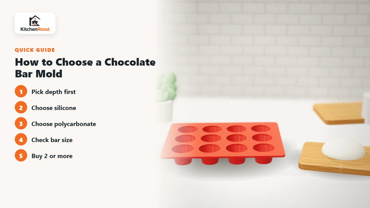 How to Choose a Chocolate Bar Mold - best chocolate bar mold