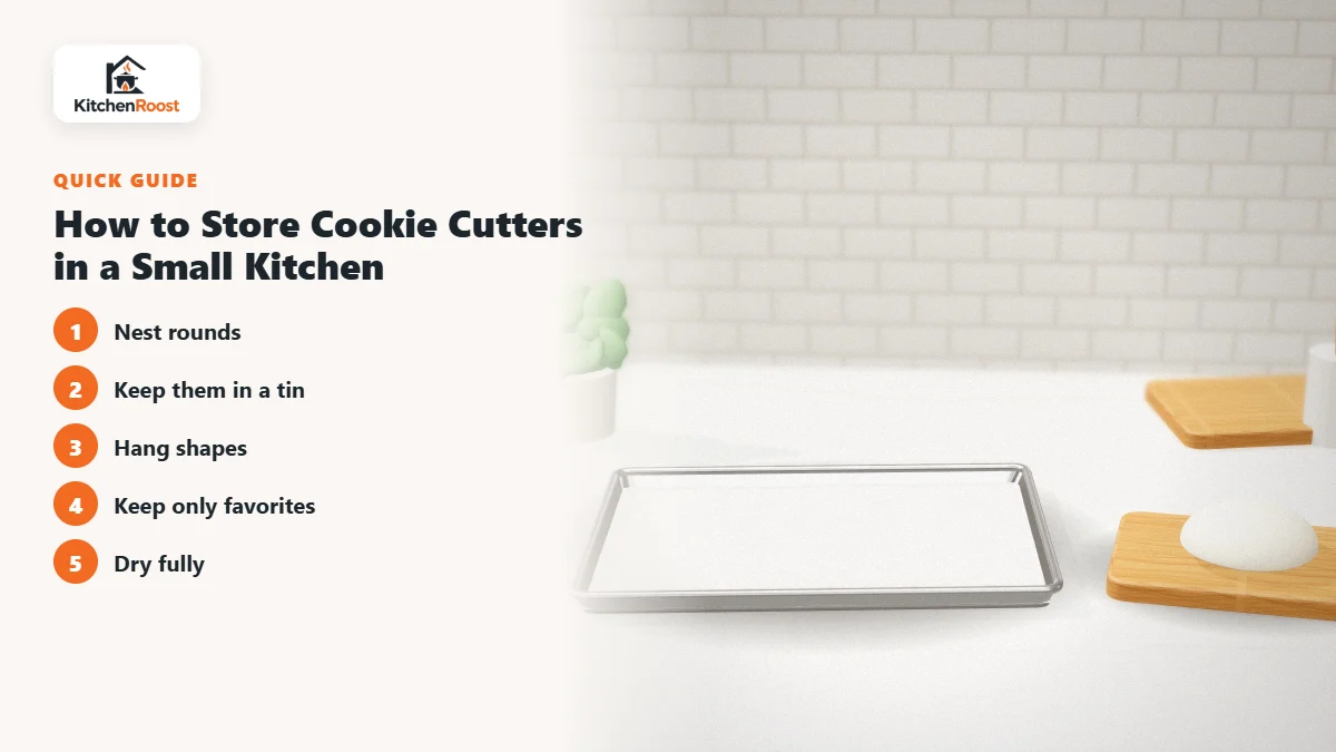 How to Store Cookie Cutters in a Small Kitchen - best cookie cutters for apartments
