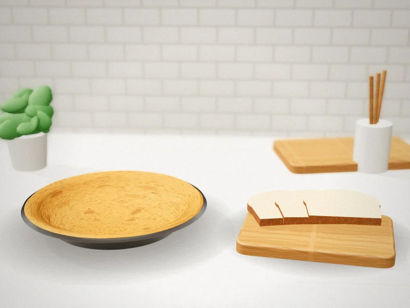 2-Pack Pie Carrier with Airtight Lid in a home kitchen