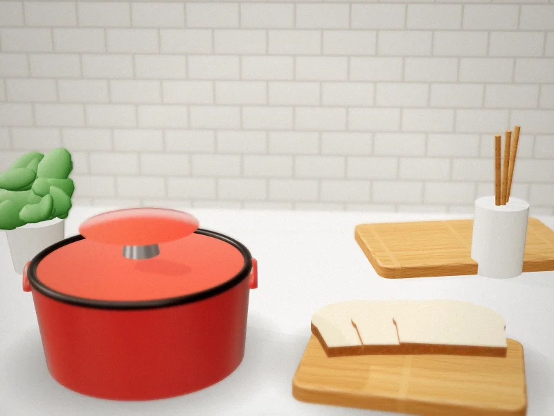 2-Piece Silicone Bread Sling for Dutch Oven in a home kitchen