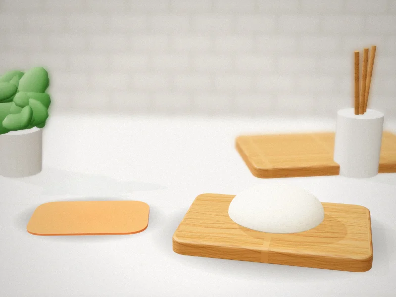 Ateco 1447 Decorating Comb and Icing Smoother, 4-Sided in a home kitchen