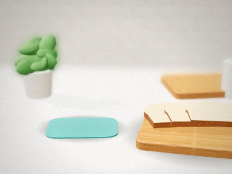 Ateco Fondant Smoother with Handle in a home kitchen