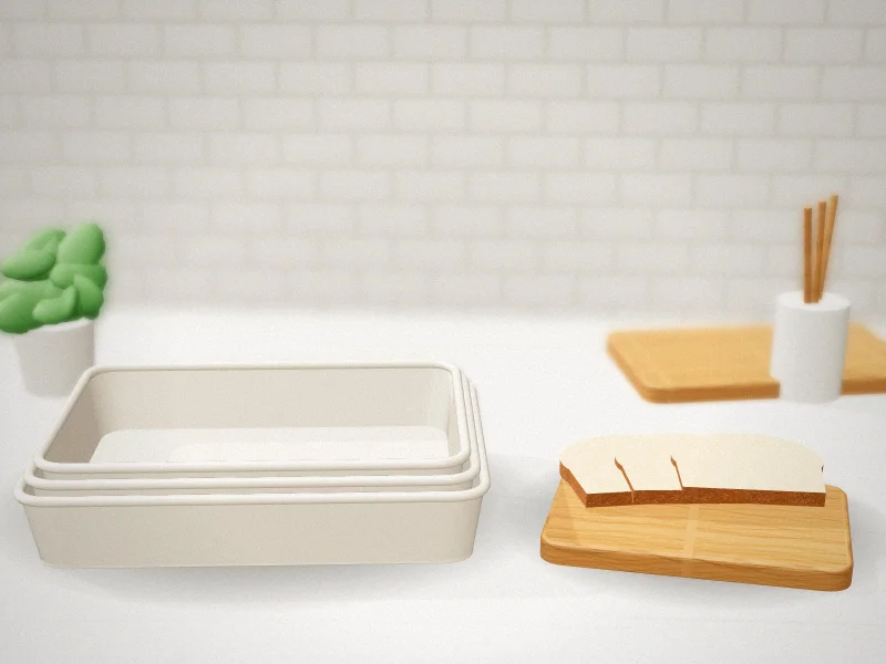 Caraway 11-Piece Non-Stick Ceramic Bakeware Set in a home kitchen