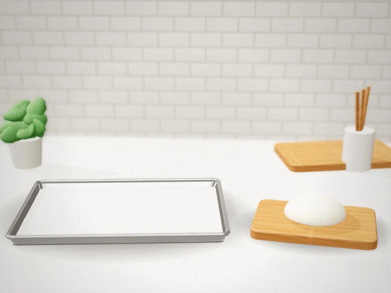 Nordic Ware Oven Crisp Baking Tray, 2-Piece Pan and Rack in a home kitchen