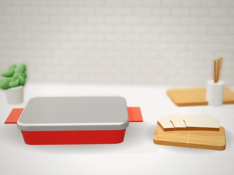 OXO Good Grips Silicone Bakeware Lid, 9 x 13 Inch in a home kitchen